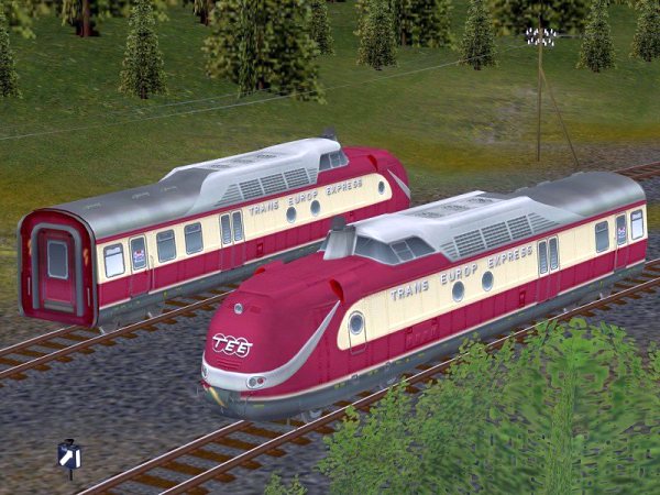 Dieseltriebwagen BR 602 mit Gasturbinenantrieb (AM1410 )