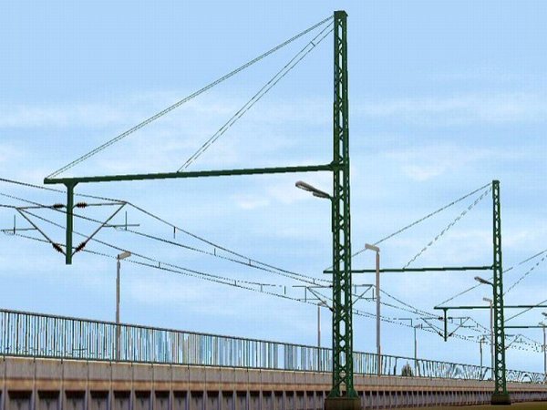 Fahrleitungsmaste der DB, Teilset 2: Ausleger (AM1415 )