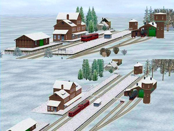 Erweiterung Bahnhofsset Kreihnsdoerp Winter (AS1411 )