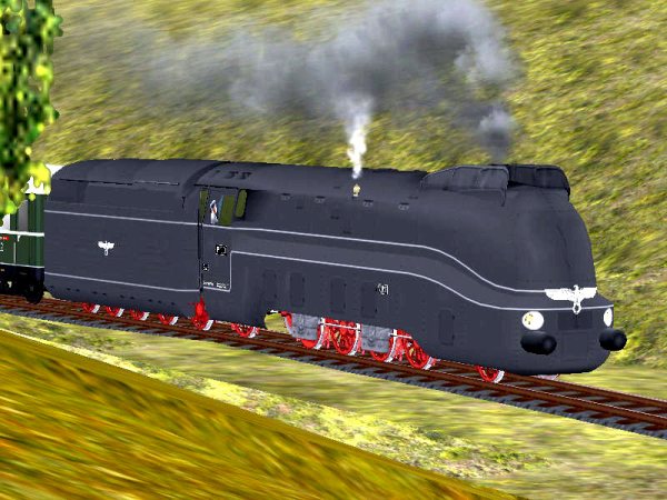 Schnellzugdampflokomotive 19 1001 der DRG (AS2409 )