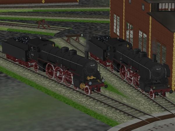 Schnellzuglokomotive S 3/6, 1. Bauform der DRG (AS2416 )