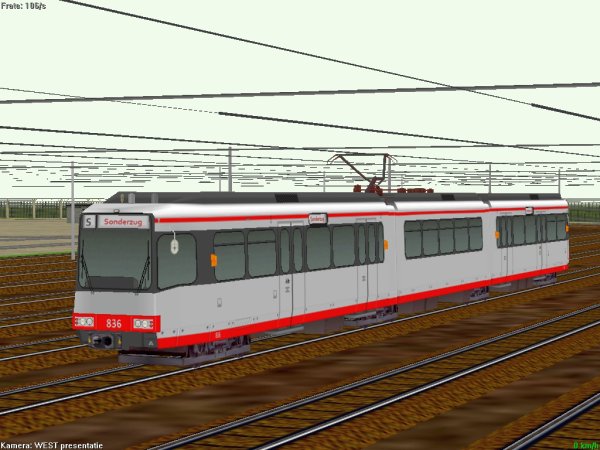 Strassenbahn GT8 100C 2S (BD1401 )