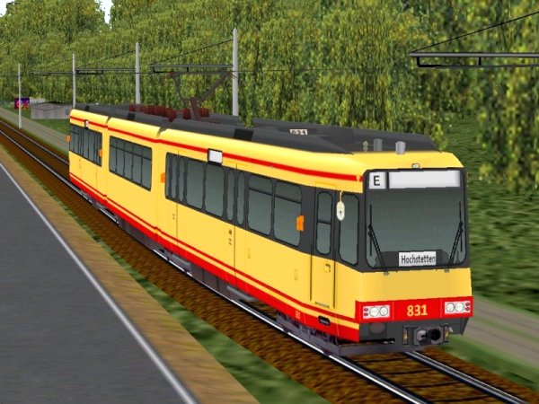 Strassenbahn 831 GT8-100C-2S (BD1404 )