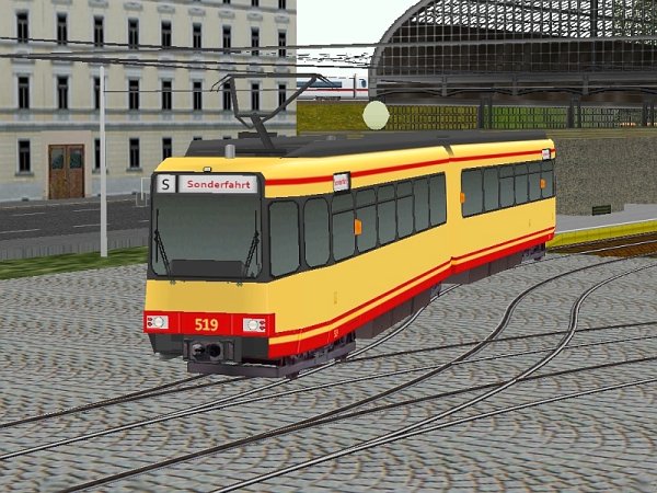 Stadtbahnwagen 519 (GT6-80C) "EILZUGWAGEN" (BD1408 )