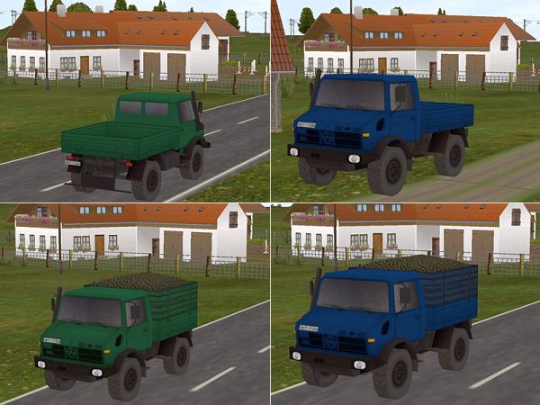 Unimog Nutzfahrzeuge-Set (BH1427 )