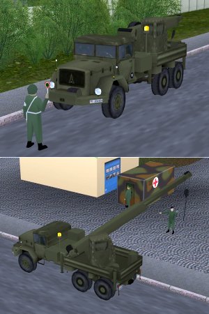 Bundeswehr Magirus-Deutz JUPITER und 3t-Anh&auml;nger (BH1438 )