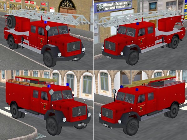Magirus-Deutz Eckhauber Feuerwehr (BH1443 )