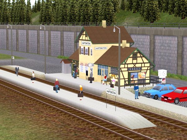 Bahnhof Hartenstein, Set (BH1459 )