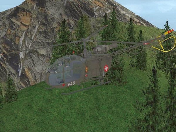 Alouette II Schweizer Armee (BH1517 )
