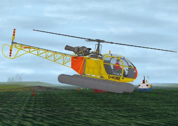 Alouette II Off-shore (BH1522 )