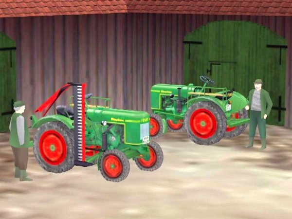 Traktor Fendt F20 und F20G im Set (BH1530 )