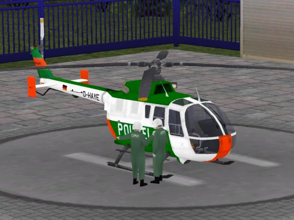 Bo105-Polizei Set (BH1545 )