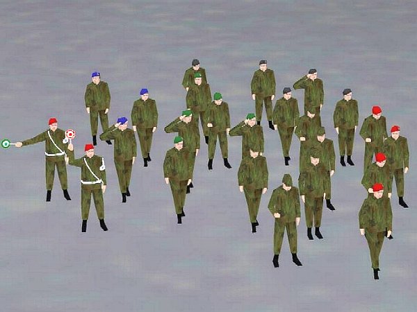 Soldaten Set 2b (BH1551 )