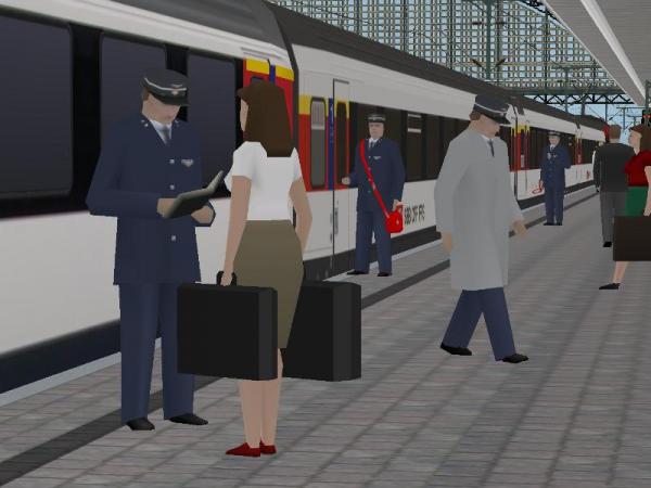 SBB Bahnpersonal Set 1 (BH1555 )