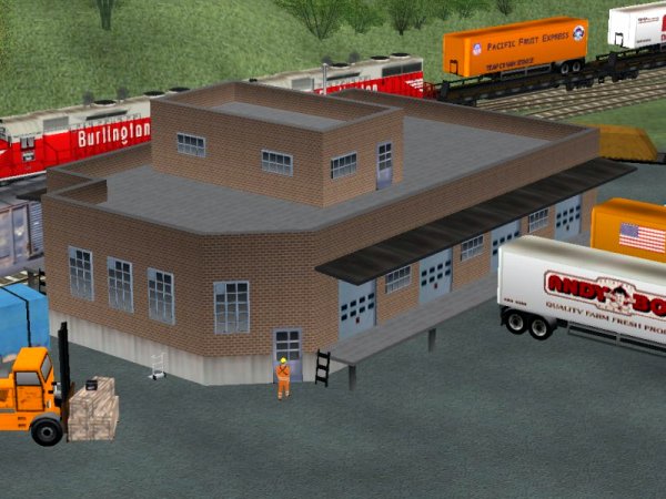 Lagerhalle nach amerikanischem Vorbild (DK1423 )