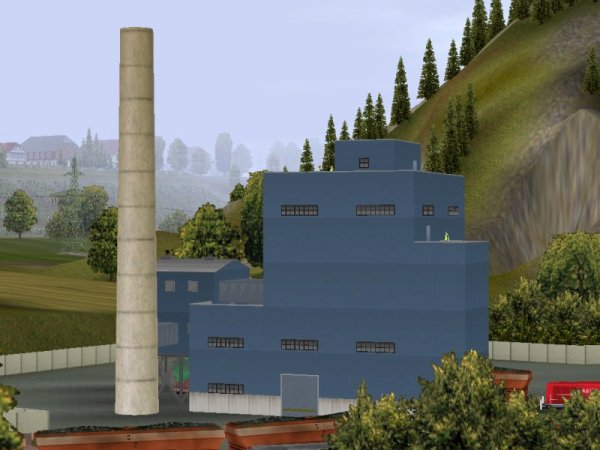 Modernes Kraftwerk nach amerikanischem Vorbild (DK1425 )