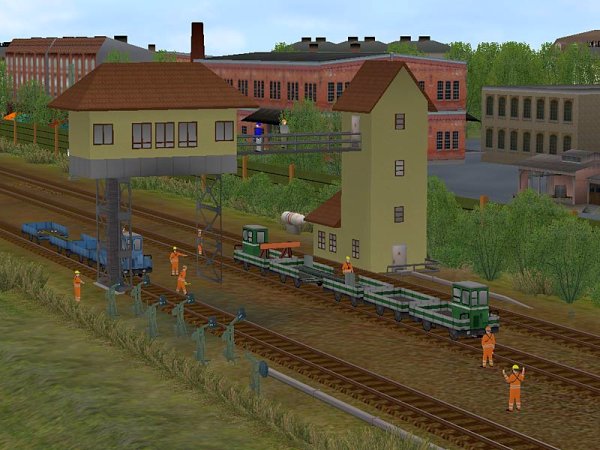Stellwerk Hg9 und SKL vom Typ Sch&ouml;neweide im Set (DK1426 )