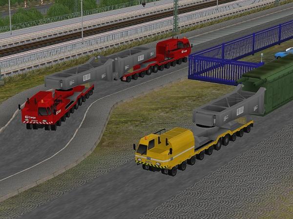 Sparset, Trafotransporte auf Strasse und Schiene (DK1435 )