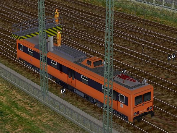 Revisionstriebwagen ORT f&uuml;r Oberleitungen (DK1441 )