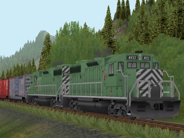 US Diesellokomotive EMD GP38 (DK1452 )
