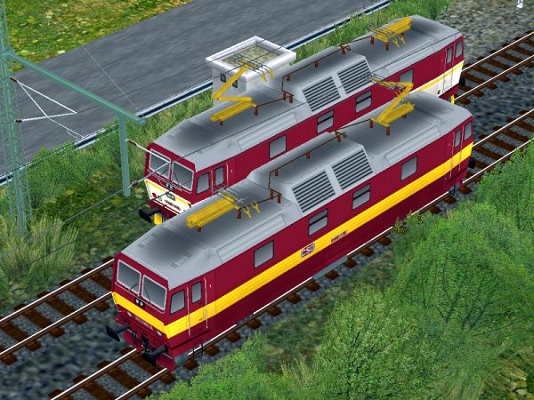 E-Loks BR 371/372 der CD und CSD (DK1465 )