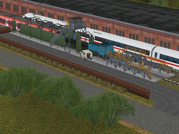 Waschanlage f&uuml;r Reisez&uuml;ge (DK1468 )