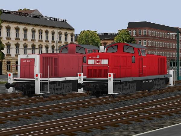 Diesellokomotiven BR 290 der DB Epoche IV/V (DK1471 )