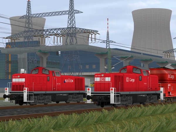 Diesellokomotiven BR 290 der DB Epoche V (DK1472 )