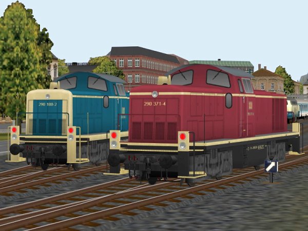 Sparset Diesellokomotiven BR 290 der DB (DK1473 )