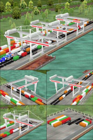 Sparset Containerkr&auml;ne I (DK1506 )