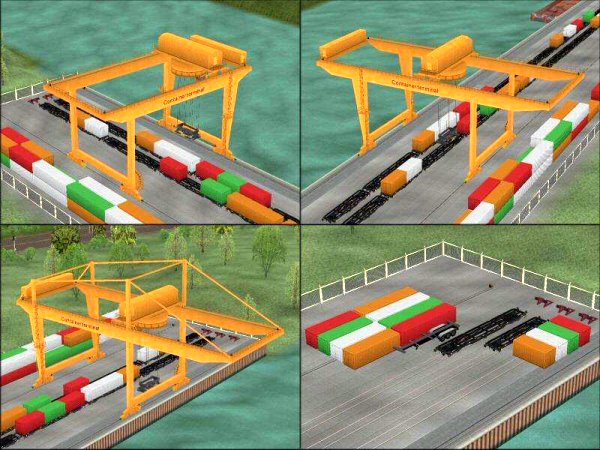 Containerkraene - orange (DK1508 )