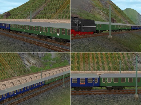 DB-Wagen UIC-X mit vor-UIC-Beschriftung (GH2401 )