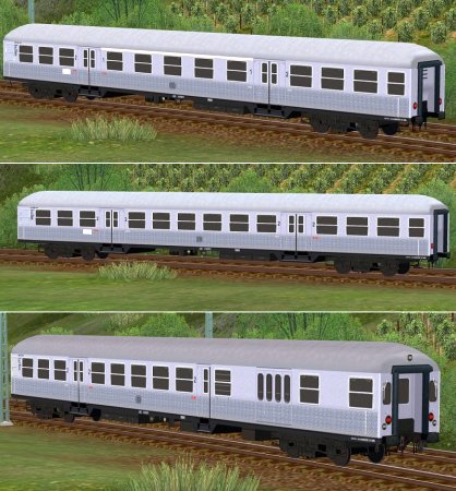 Silberwagen, Epoche III mit Vor-UIC-Beschriftung (GH2405 )