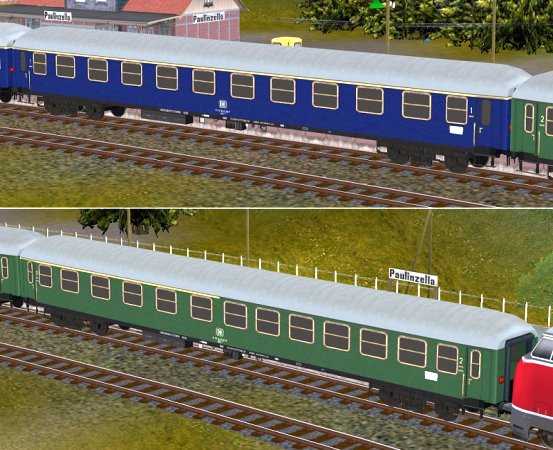DB-Wagen UIC-X 60er Jahre (GH2408 )