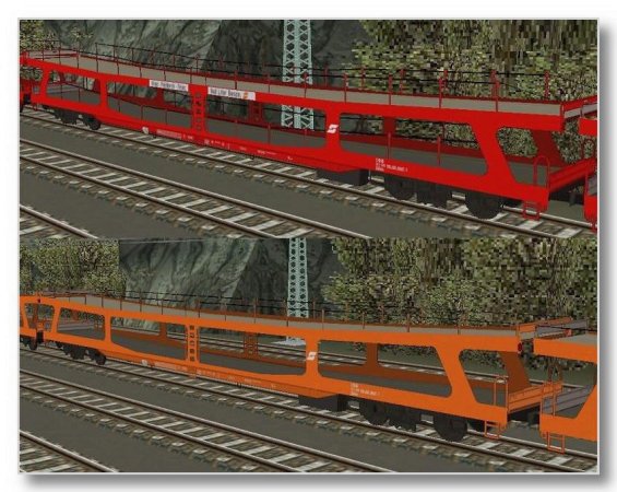 &Ouml;BB-Autotransportwagen, Epoche IV und V (GH2428 )