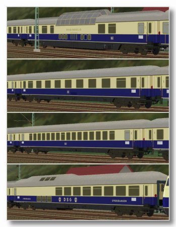 DB Rheingoldwagen &acute;62/&acute;63 (GH2434 )
