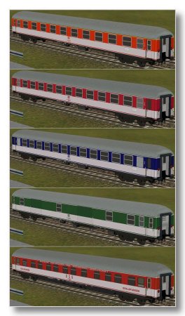 DB Popwagen, Set1 (GH2435 )