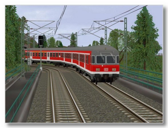 Nahverkehrswagen der DB verkehrsrot, Epoche V Ex-Silberwagen (GH2439 )