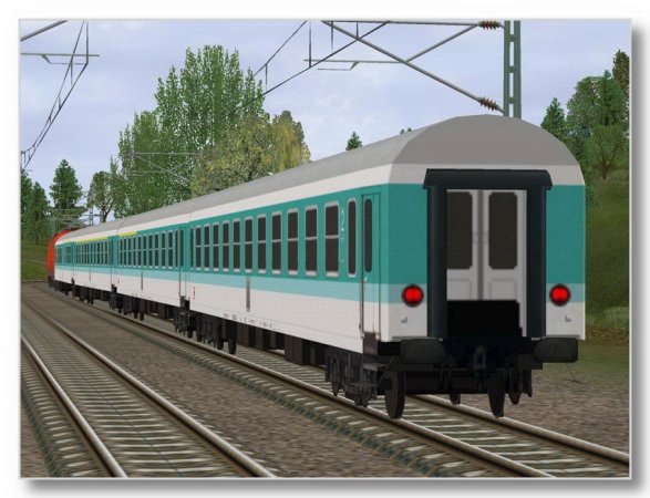 Personenwagen Halberst&auml;dter, mintgruen Epoche V (GH2442 )