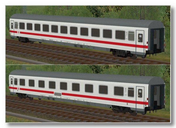 DB ICE-farbene Wagen Set 2 (GH2461 )