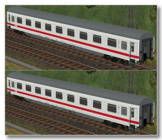 DB ICE-farbene Wagen Set 3 (GH2462 )
