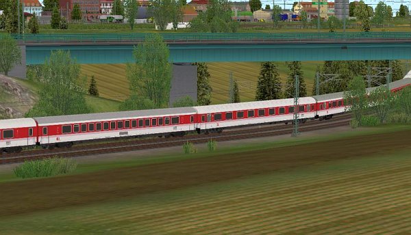 DB IC-Wagen rosarot, Set 2: Druckert&uuml;chtigt (GH2466 )
