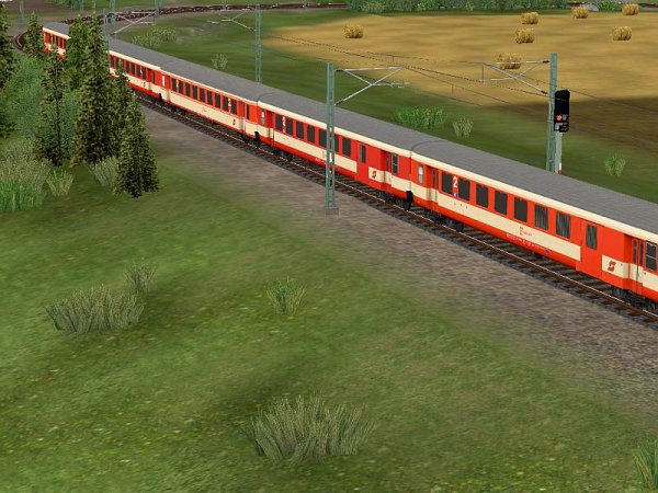 &Ouml;BB Schlierenwagen gemischt Epoche V (GH2481 )