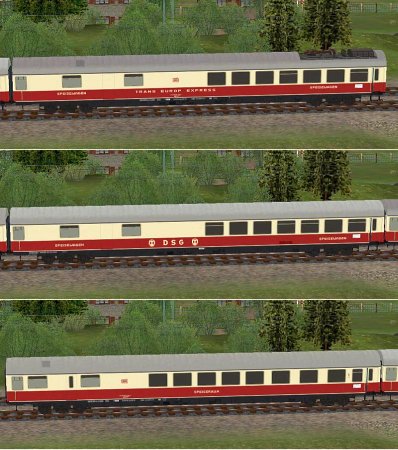 DB TEE-Wagen Set 3 (GH2483 )