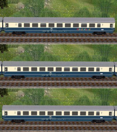DB IC-Wagen 80er Jahre Set 6 (GH2488 )