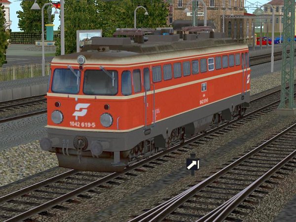 E-Lok der &Ouml;BB 1042 054-6 und 1042 619-5 (GH2494 )