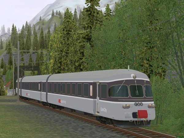 SBB RABe 1052 &acute;graue Maus&acute; (GH2500 )