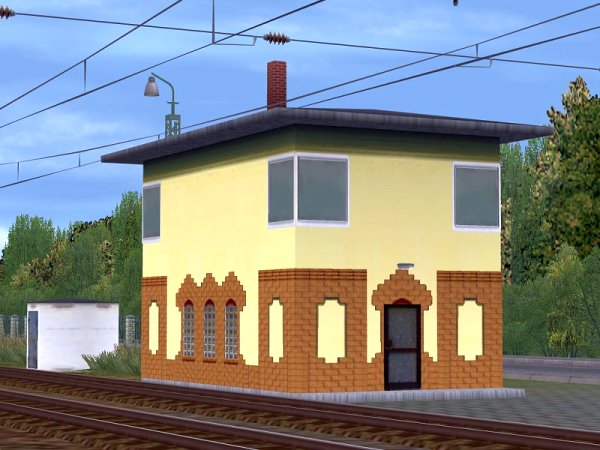 Stellwerk Rinteln und Relaish&auml;uschen (HB2409 )