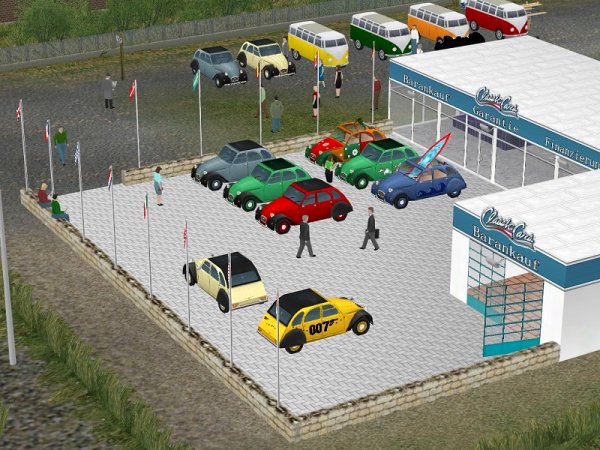 Gebrauchtwagenhandel mit 2CV-Fahrzeugen (HB2454 )