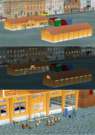 Getraenkemarkt mit viel Zubehoer (HB2480 )